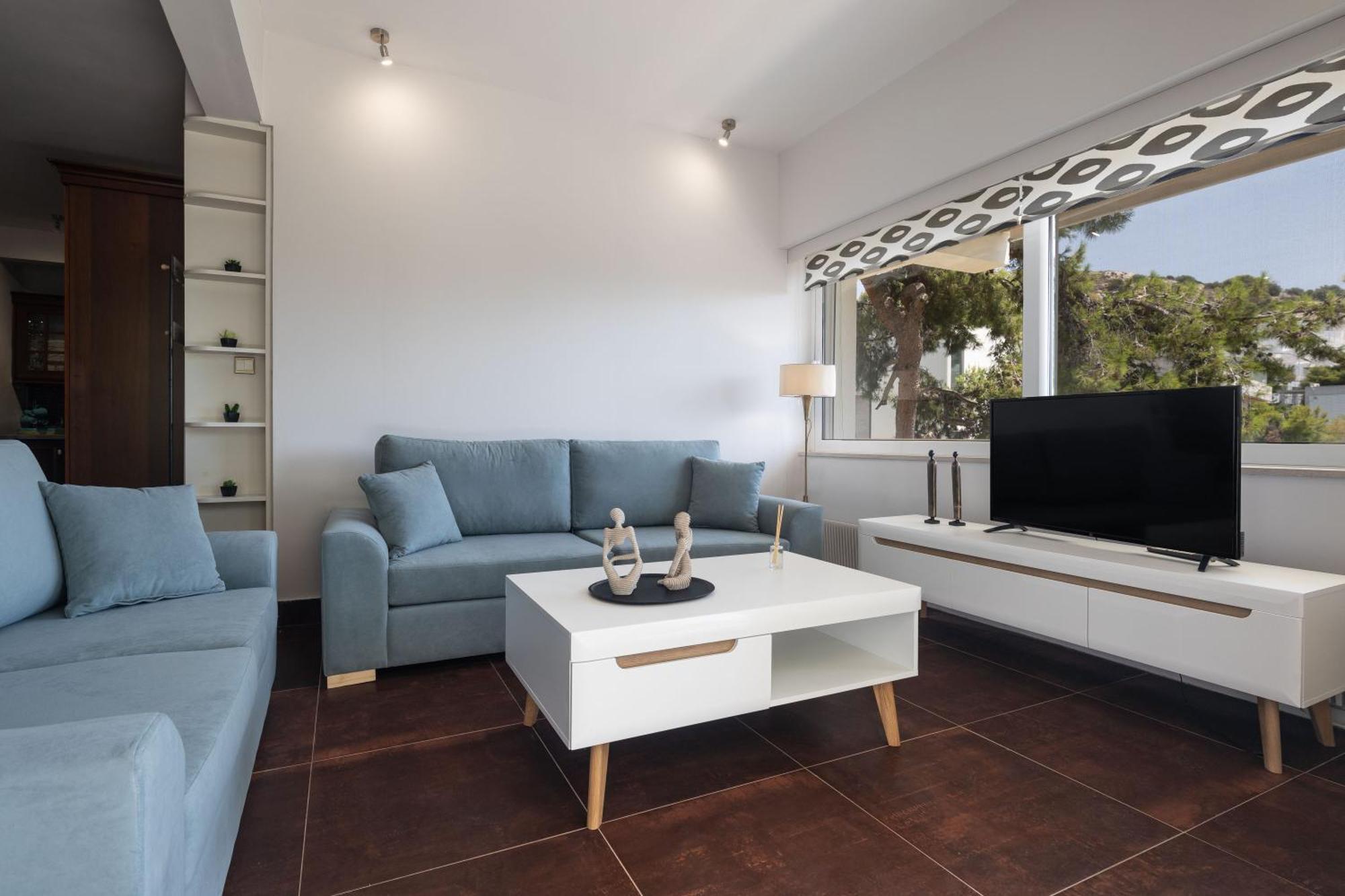 Relux Sea View 2 Bedroom Apartment By Blupine เอเธนส์ ภายนอก รูปภาพ