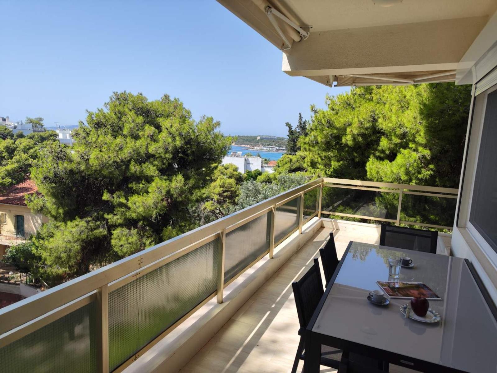 Relux Sea View 2 Bedroom Apartment By Blupine เอเธนส์ ภายนอก รูปภาพ